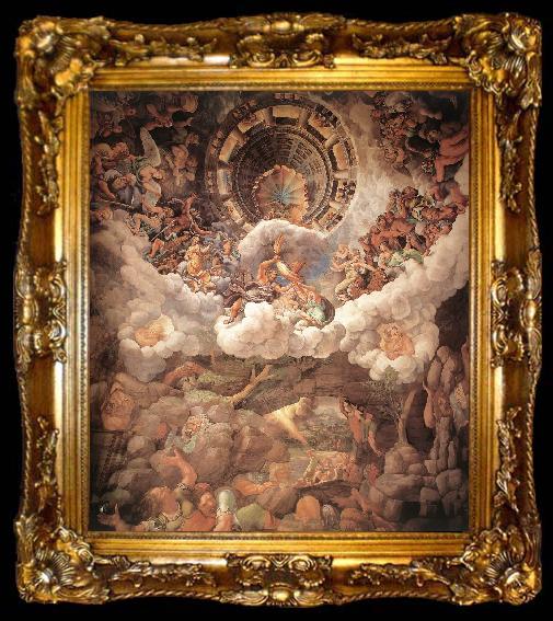 framed  Giulio Romano The Fall of the Gigants sh, ta009-2